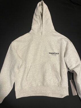 Heather grey hoodie